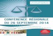 Conférence régionale sur les enjeux juridiques