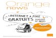 Orange news aout 2014