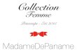 Look Book Madame de Paname Printemps/Eté 2015
