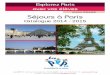 Catalogue séjours à paris 2014 2015 niveau primaire