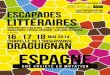 Escapades littéraires 2014 / Espagne, une société en mutation