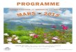 Programme Mars 2015