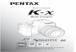 Pentax K-X Manual