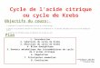 Bouhsain Cycle de L_acide Citrique