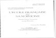 L Ecole Francaise Du Saxophone Vol 2 PDF