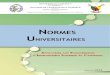NORMES UNIVERSITAIRES CAMEROUNAISES