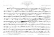 Roussel - Sonate pour violon n° 1, op. 11
