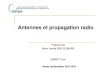 Antennes et Propagation radio p 1