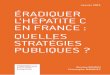 Nicolas Bouzou et Christophe Marques : « Éradiquer l’hépatite C en France : quelles stratégies publiques ? »