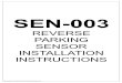 SEN 003 Installation