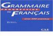 Grammaire progresive du français