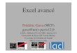 Cours Excel Avance