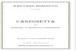 Donizetti Canzonetta