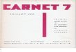 Carnet 7 - Juillet 1931, par Carlo Suarès