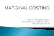 5. Cost Control Techniques - Marginal Costing