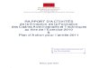 SEGMA-DFCAT Rapport d'Activités 2010-Plan d'Action 2011