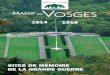 Sites de mémoire de la Grande Guerre dans le massif des Vosges