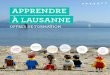 Brochure «Apprendre à Lausanne