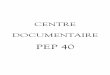 Centre documentaire PEP 40