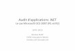 Audit .NET - le cas OCS 2007