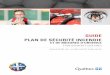 Plan de sécurité incendie et de mesures d'urgence – Guide à l 