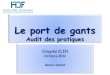 Audit Port de gants HDF