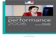 Rapport annuel de performance 2006