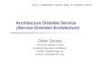 Architecture Orientée Service (Service-Oriented Architecture)