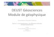 les différentes méthodes d'imagerie géophysique (pdf)