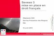 Seveso 3 mise en place en droit français