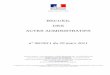 Recueil n°6 du 29 mars 2011 - format : PDF - 0,29 Mb