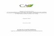 Rapport d'audit du CAO sur les procédures de vérification préalable 