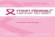 Dossier de presse MON RESEAU CANCER DU SEIN - Mon Réseau