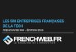 Frenchweb 500 - Le classement des 500 premières entreprises de la Tech françaises