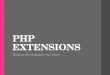 Php extensions