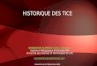 Historique ou Taxonomie des TICE: cas des applications mobiles