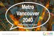 Metro Vancouver 2040