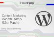 Content Marketing - WordCamp São Paulo 2016