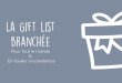 Gift list branchée Noël 2015 - idées de cadeaux
