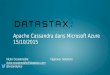 DataStax et Cassandra dans Azure au Microsoft Techdays