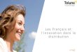 Les Français et l’innovation dans la distribution