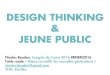 Design thinking & jeune public