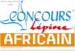 Concours lepine africain 2 (b)115