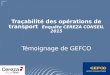 T©moignage gefco solutions Track & Trace