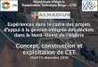 Présentation "Concept, construction et exploitation de CET" Chlef 15 Décembre 2016