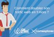 Plezi - Comment doubler son trafic en 1 mois - Webinar 1/4