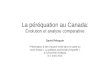 La péréquation au Canada: Évolution et analyse comparative