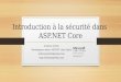 Introduction à la sécurité dans ASP.NET Core