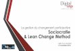 Sociocratie et Lean Change Method - Etienne Laverdière
