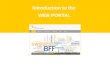 BFF's Client portal